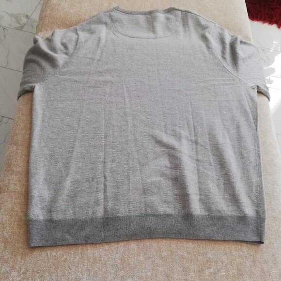 Nordstrom Grey Wool Long Sleeve Sweater Size 2XL NWOT - Picture 4 of 9